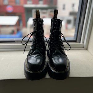 Dr. Martens Jadon Smooth Leather Platform Boots